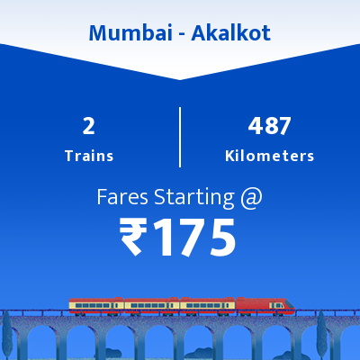 Mumbai To Akalkot Trains
